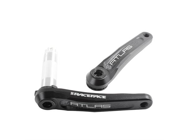Race Face Atlas Krankarmer 165mm Sort RF136, 30mm Aksling, u/drev, alu 